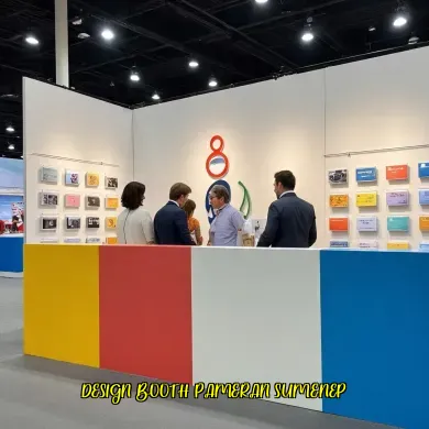 Design Booth Pameran Sumenep